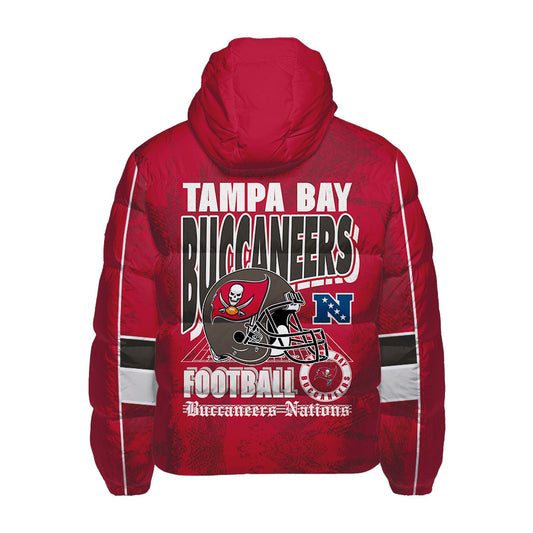 Tampa Bay Buccaneers CozyCloud Down Jacket AZBTDWJ000269
