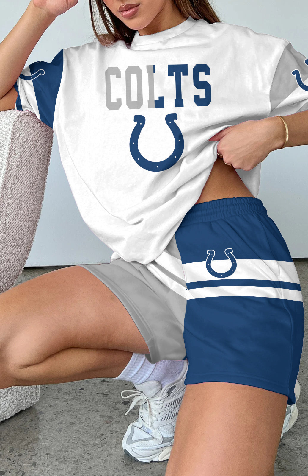 Indianapolis Colts  Limited Edition Top And Shorts Two-Piece Suits