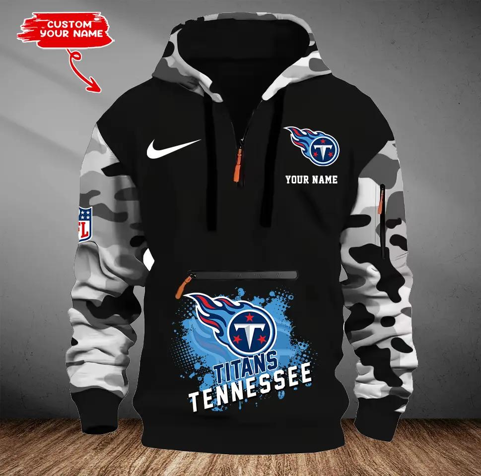 Tennessee Titans Camouflage Hooded Sweatshirt HA62