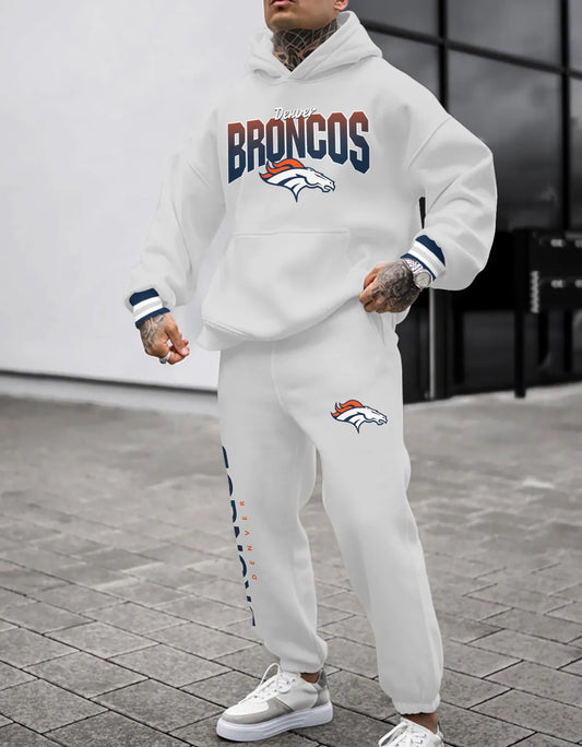 Denver Broncos Combo Pullover Hoodie And Sweatpants AZBTPHSP000042