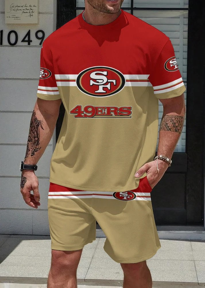 San Francisco 49ers T-shirt and Shorts AZBTTSAS000034