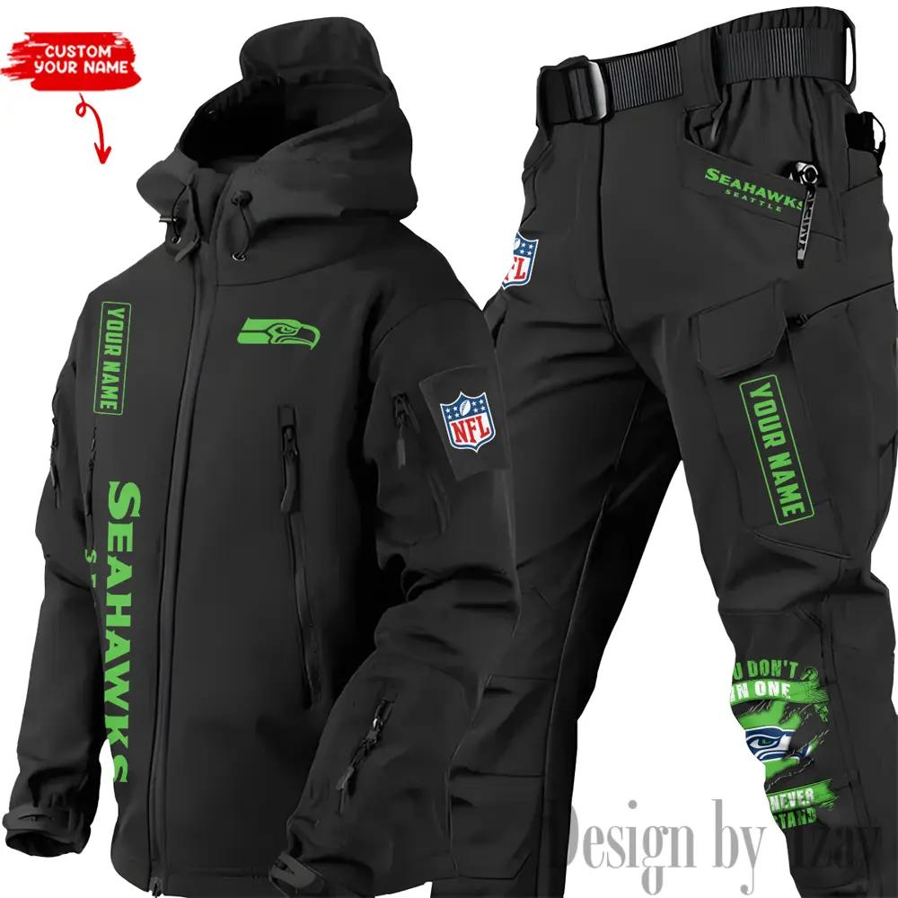 Seattle Seahawks Outdoor Jacket and Pants 000104