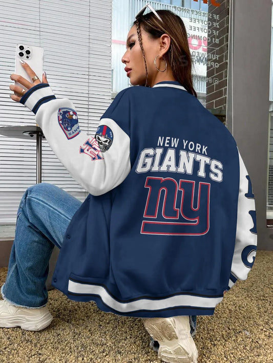 New York Giants National Football League Varsity Jacket AZBTVJK000621