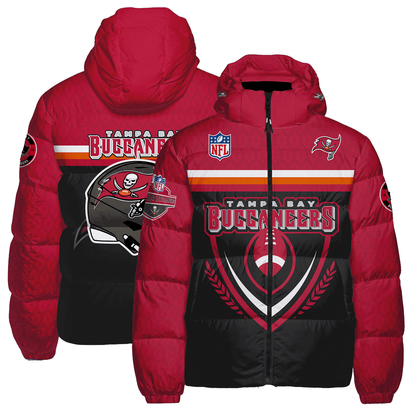 Tampa Bay Buccaneers  CozyCloud Down Jacket AZBTDWJ000066