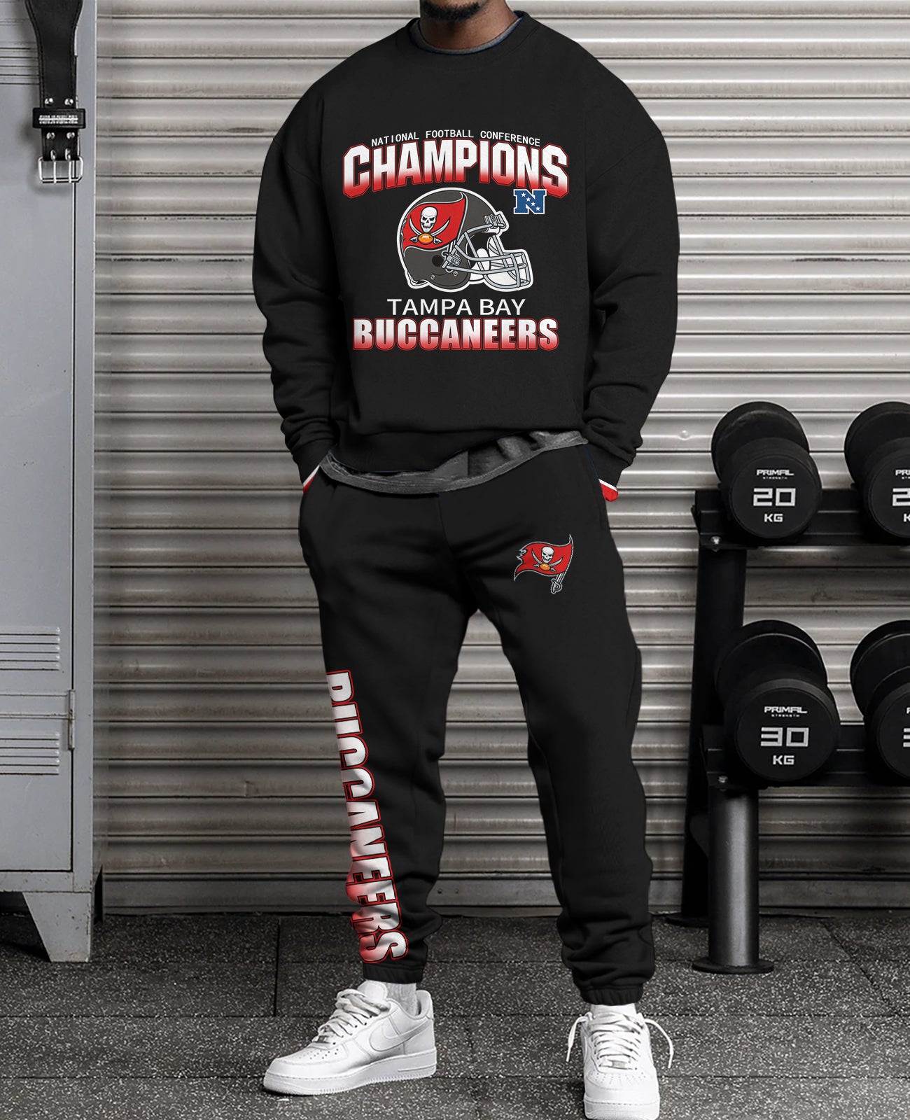 Tampa Bay Buccaneers Combo 3D Sweatsuit and Sweatpants Unisex CBSP78