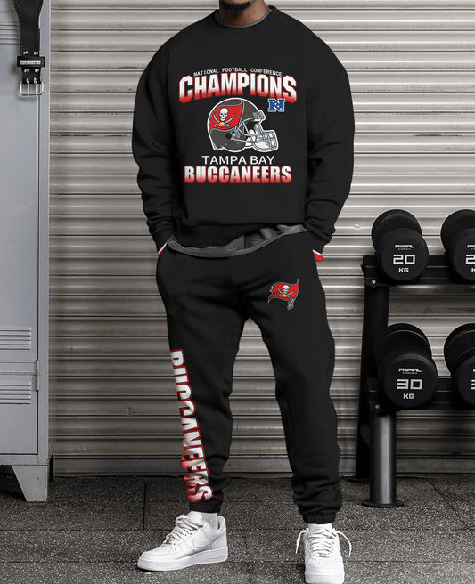 Tampa Bay Buccaneers Combo 3D Sweatsuit and Sweatpants Unisex CBSP78