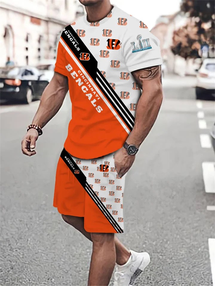 Cincinnati Bengals T-shirt and Shorts AZTS269