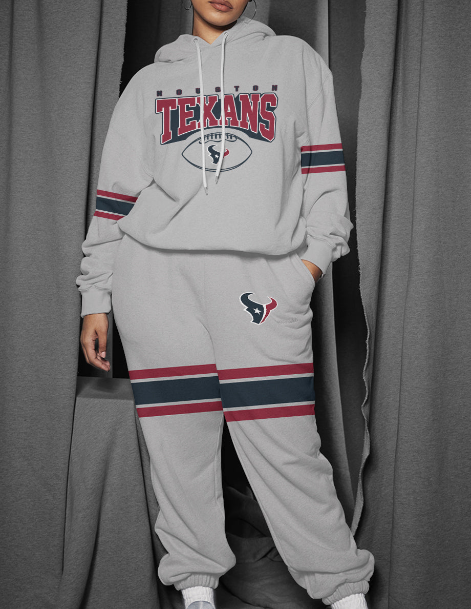 Houston Texans Combo Pullover Hoodie And Sweatpants AZBTPHSP000150