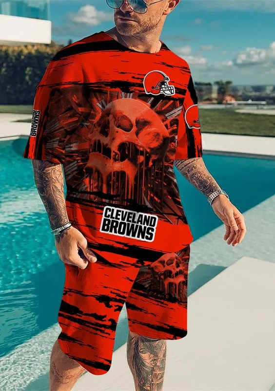 Cleveland Browns T-shirt and Shorts AZTS498