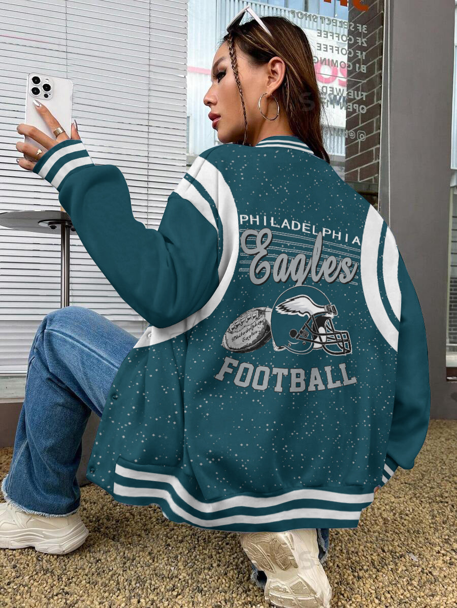 Philadelphia Eagles National Football League Varsity Jacket AZBTVJK000603