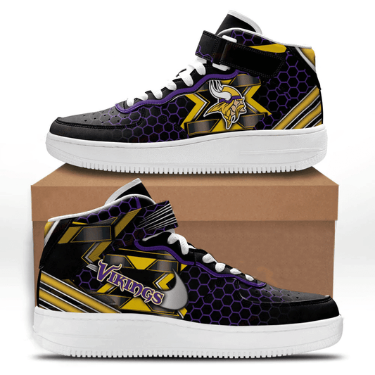 Minnesota Vikings High AF1 Sneakers BG38