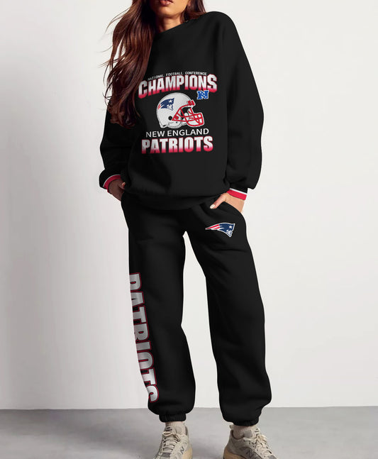 New England Patriots Combo 3D Sweatsuit and Sweatpants Unisex CBSP49