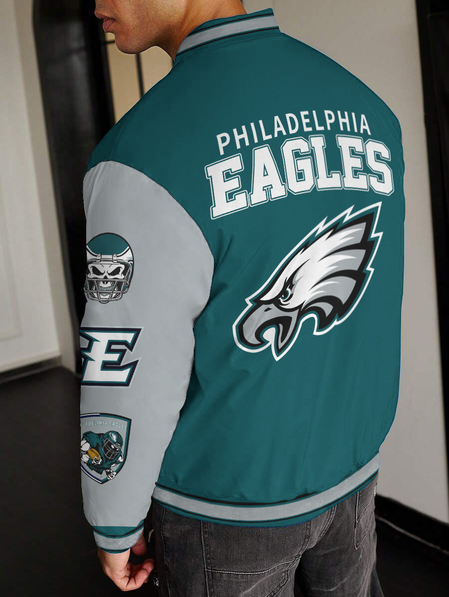 Philadelphia Eagles National Football League Varsity Jacket AZBTVJK000482