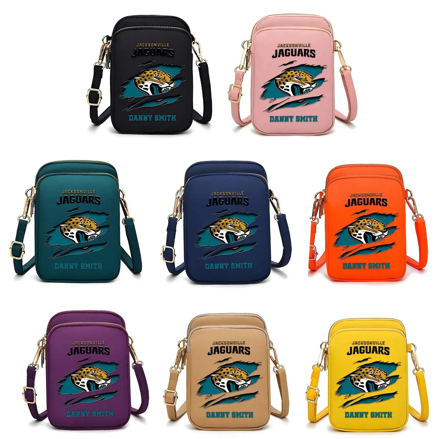 Jacksonville Jaguars Mini Crossbody Bag for Women New Trending 2025 AZBT2DMCB000050