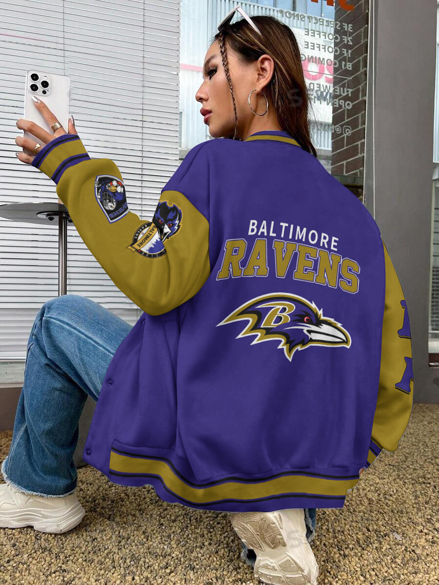 Baltimore Ravens National Football League Varsity Jacket AZBTVJK000575