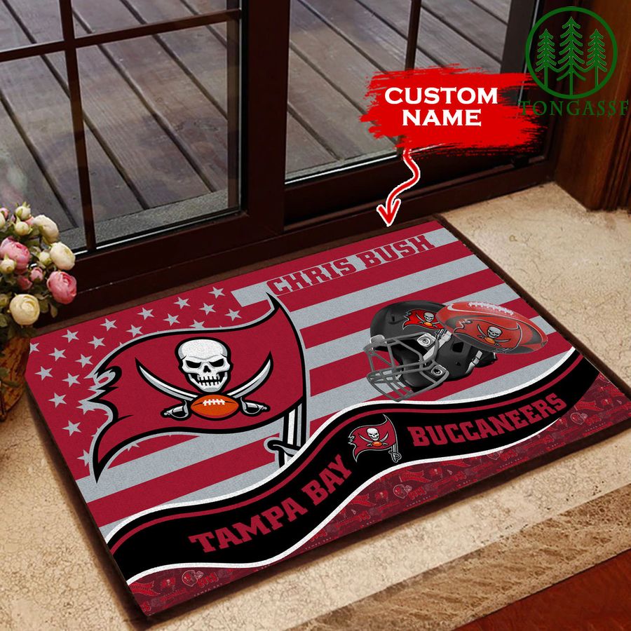 Tampa Bay Buccaneers Personalized Doormat BGDMM609
