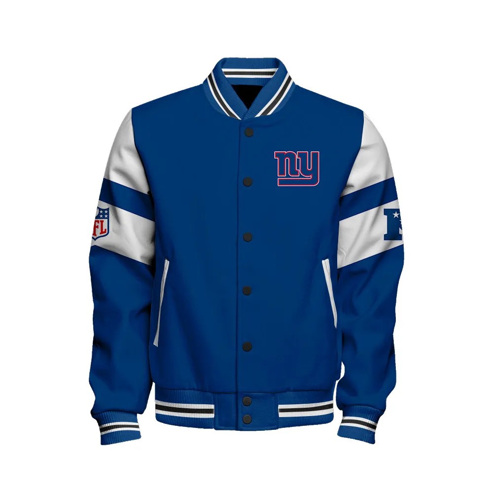 New York Giants National Football Conference Unisex Varsity Jacket AZDDVJK000018