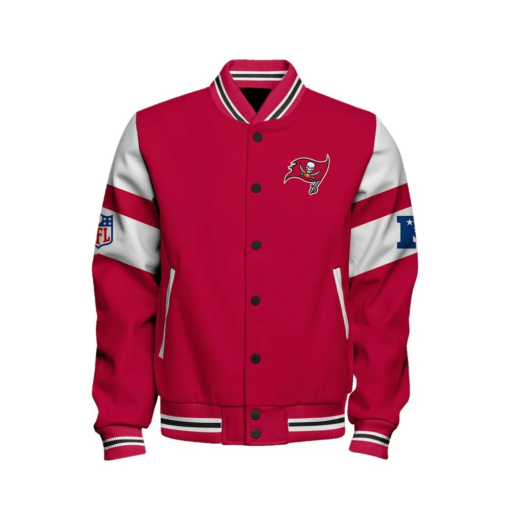 Tampa Bay Buccaneers National Football Conference Unisex Varsity Jacket AZDDVJK000029