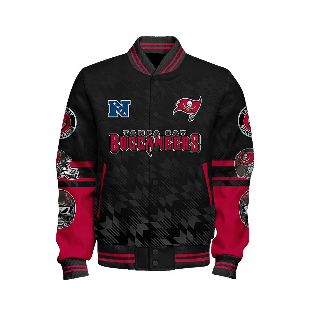 Tampa Bay Buccaneers National Football Conference Unisex Varsity Jacket AZDDVJK000030