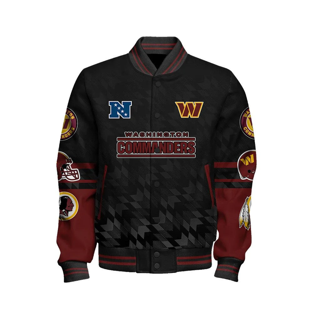 Washington Commanders National Football Conference Unisex Varsity Jacket AZDDVJK000033