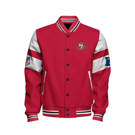 San Francisco 49ers National Football Conference Unisex Varsity Jacket AZDDVJK000024