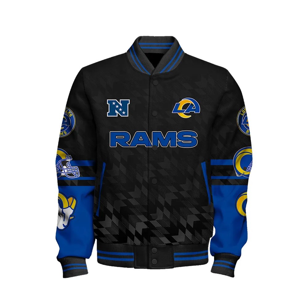Los Angeles Rams National Football Conference Unisex Varsity Jacket AZDDVJK000012