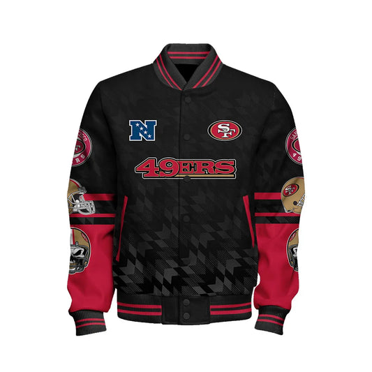 San Francisco 49ers National Football Conference Unisex Varsity Jacket AZDDVJK000025
