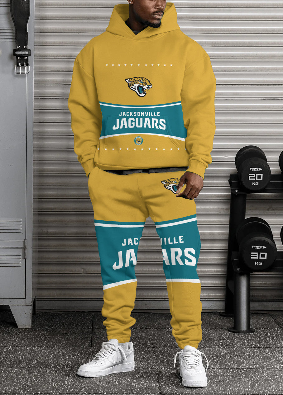 Jacksonville Jaguars Combo Pullover Hoodie And Sweatpants AZBTPHSP000246