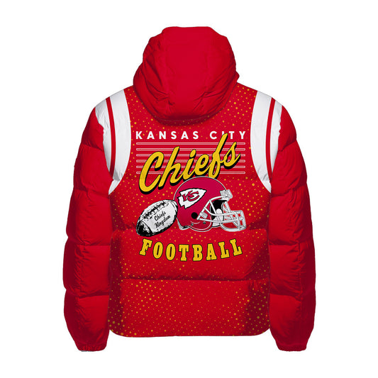 Kansas City Chiefs CozyCloud Down Jacket AZBTDWJ000375
