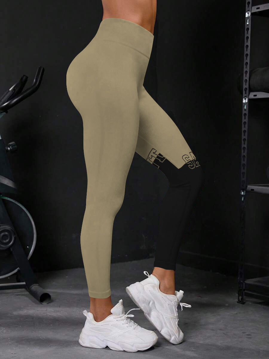 New Orleans Saints High Waist Push Up Printed Leggings (4)