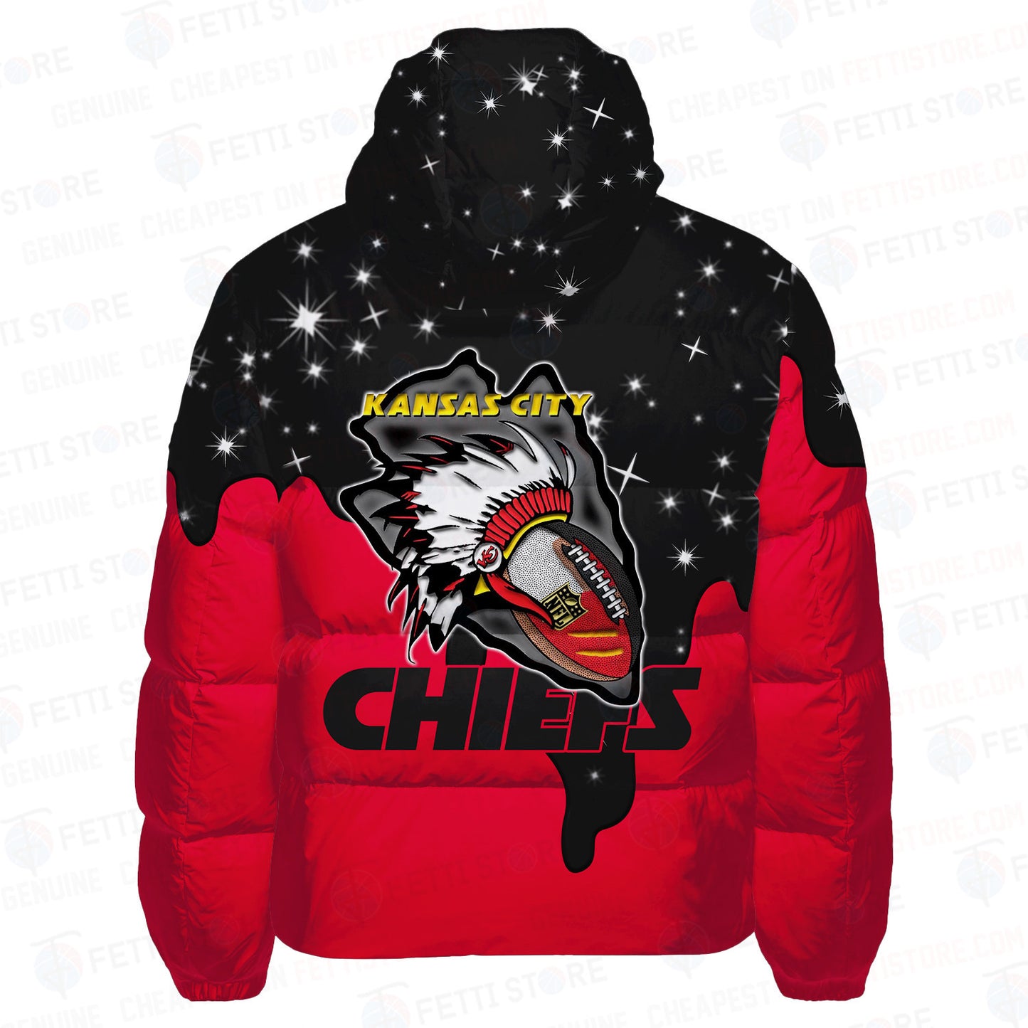 Kansas City Chiefs CozyCloud Down Jacket AZBTDWJ000036