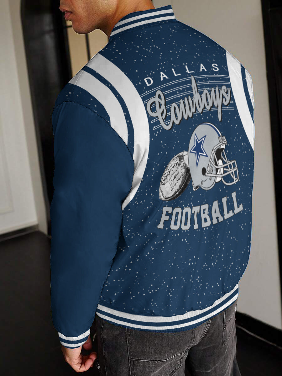 Dallas Cowboys National Football League Varsity Jacket AZBTVJK000421