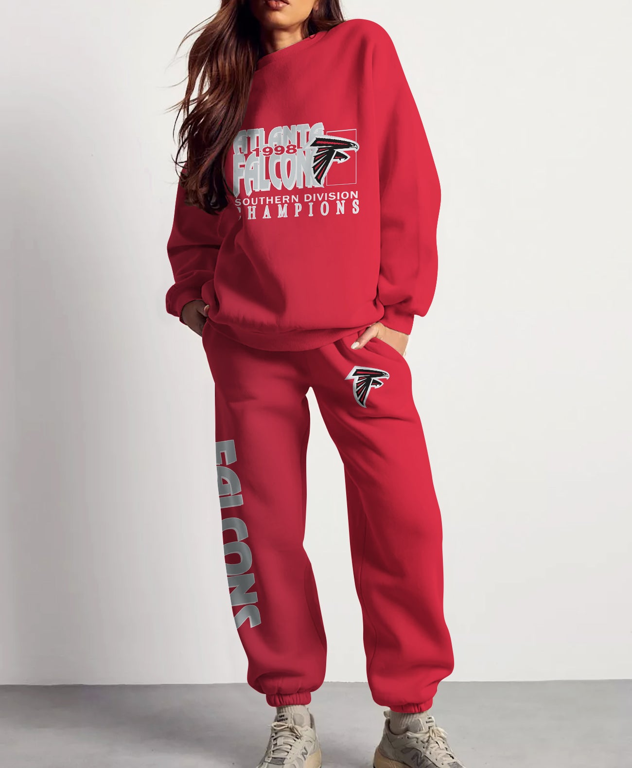 Atlanta Falcons Combo 3D Sweatsuit and Sweatpants Unisex CBSP256