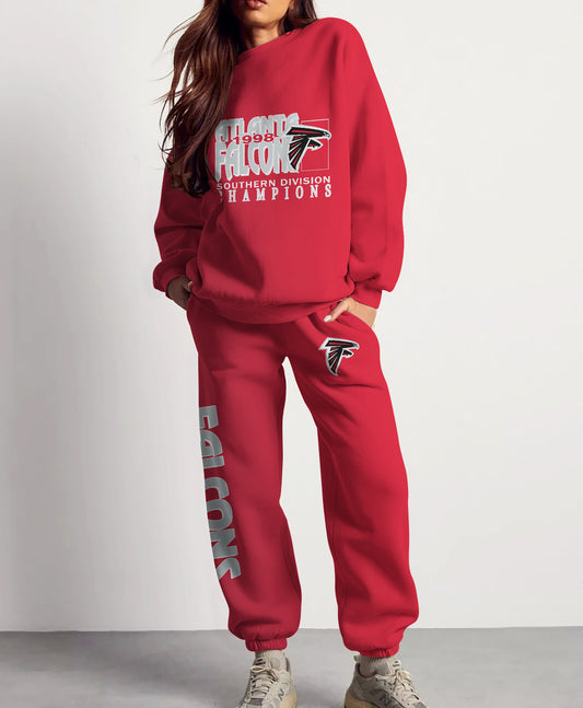 Atlanta Falcons Combo 3D Sweatsuit and Sweatpants Unisex CBSP256