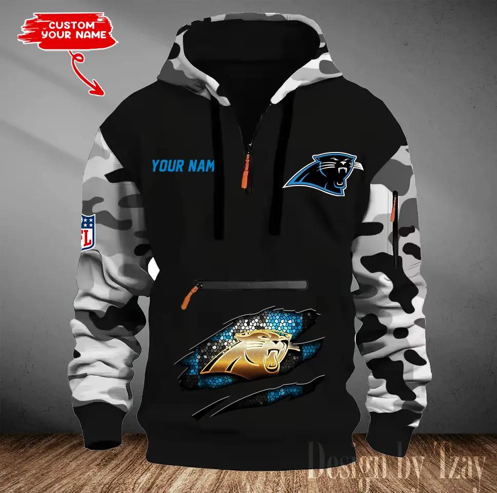 Carolina Panthers Camouflage Hooded Sweatshirt HA68