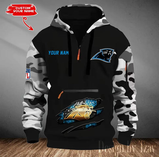 Carolina Panthers Camouflage Hooded Sweatshirt HA68