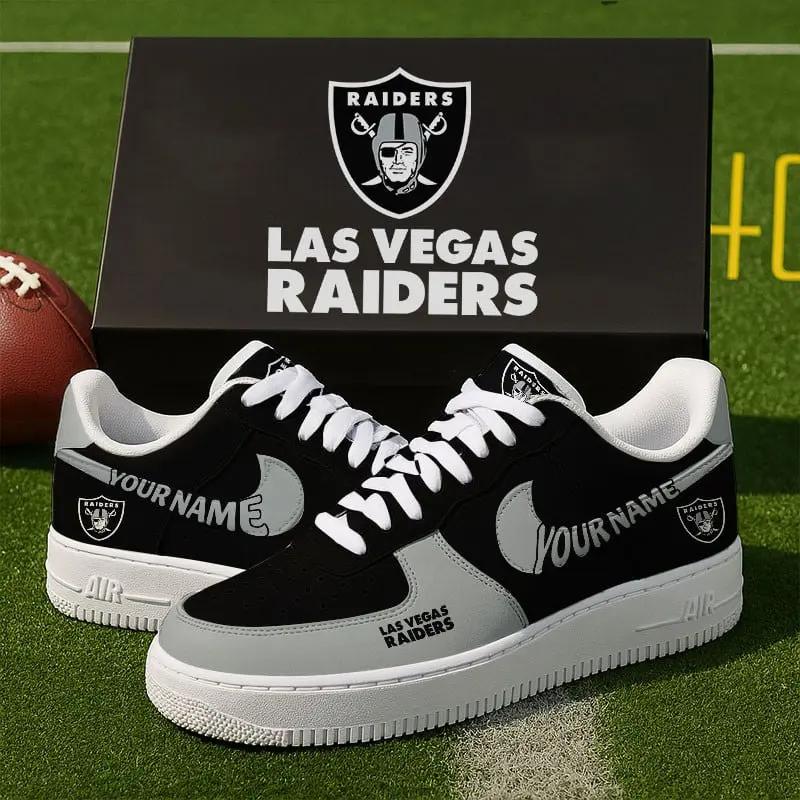 Las Vegas Raiders New Personalized AF1-1 Sneakers 2025 AZBTAF1N000017