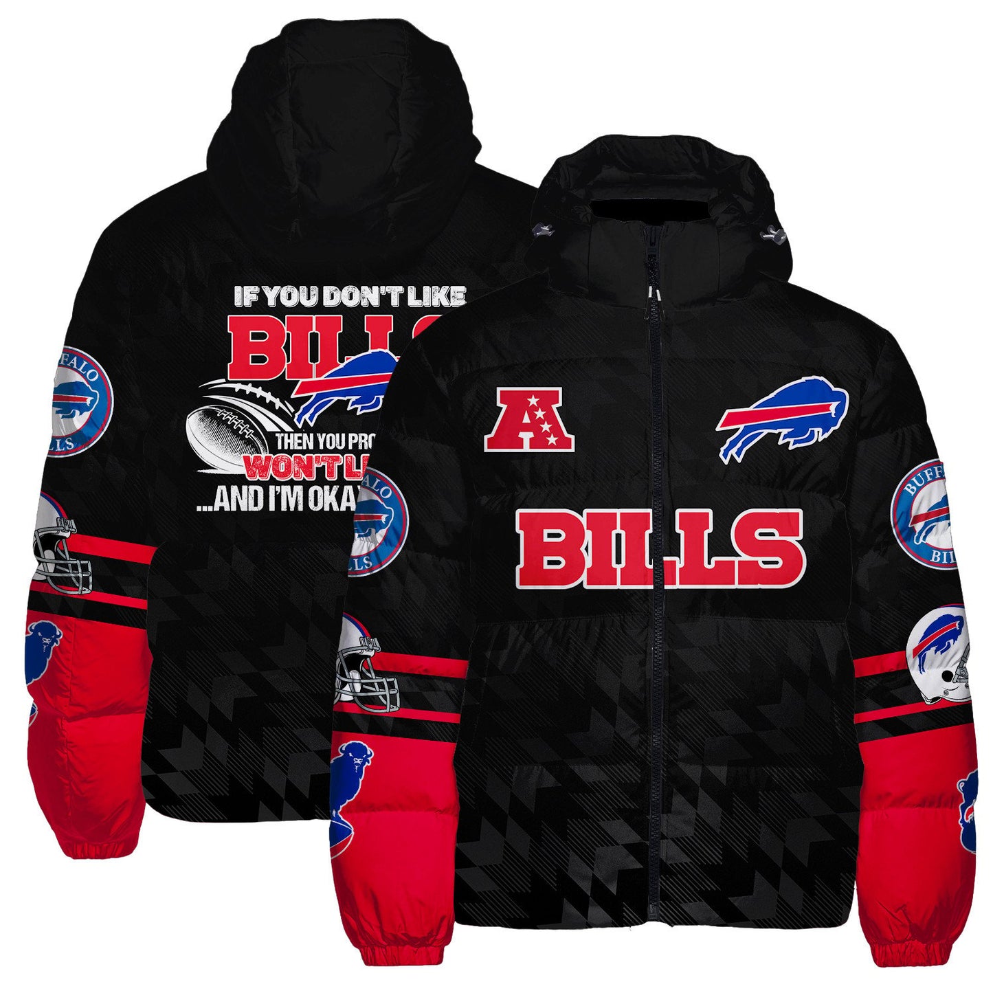 Buffalo Bills CozyCloud Down Jacket AZBTDWJ000292