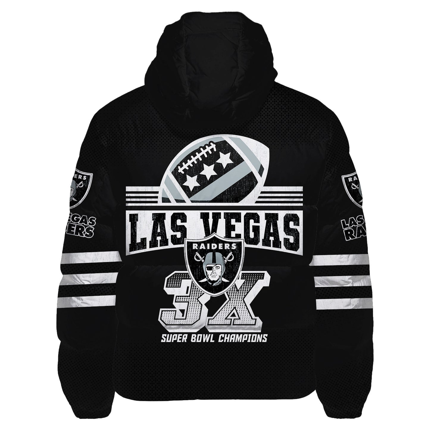 Las Vegas Raiders CozyCloud Down Jacket AZBTDWJ000376