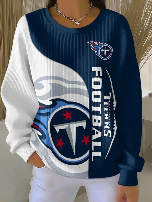 Tennessee Titans Women’s Knit Sweatshirt EM32