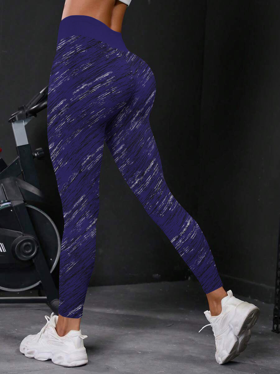 Baltimore Ravens  High Waist Push Up Printed Leggings