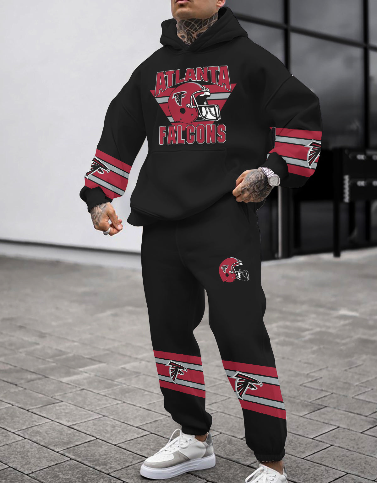 Atlanta Falcons Combo Pullover Hoodie And Sweatpants AZBTPHSP000422
