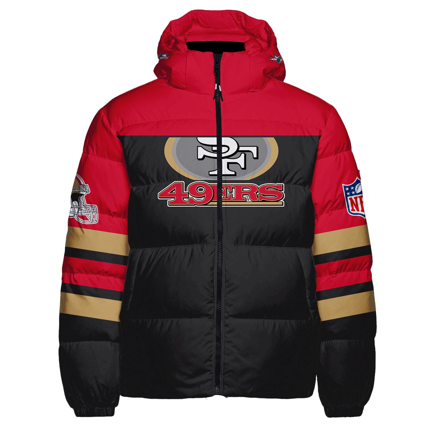 San Francisco 49ers CozyCloud Down Jacket AZBTDWJ000039
