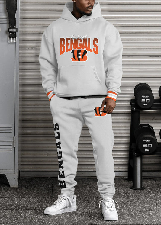 Cincinnati Bengals Combo Pullover Hoodie And Sweatpants AZBTPHSP000295