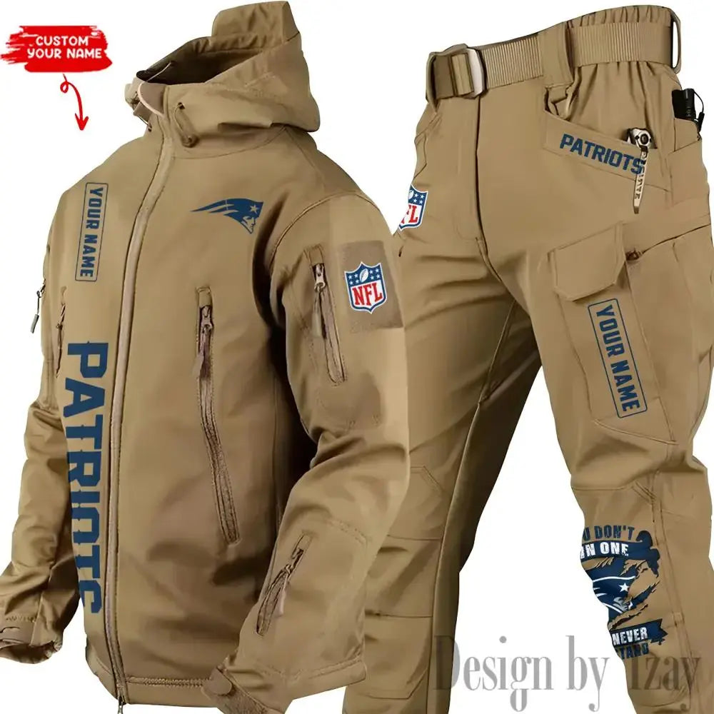 New England Patriots Outdoor Jacket and Pants 000112