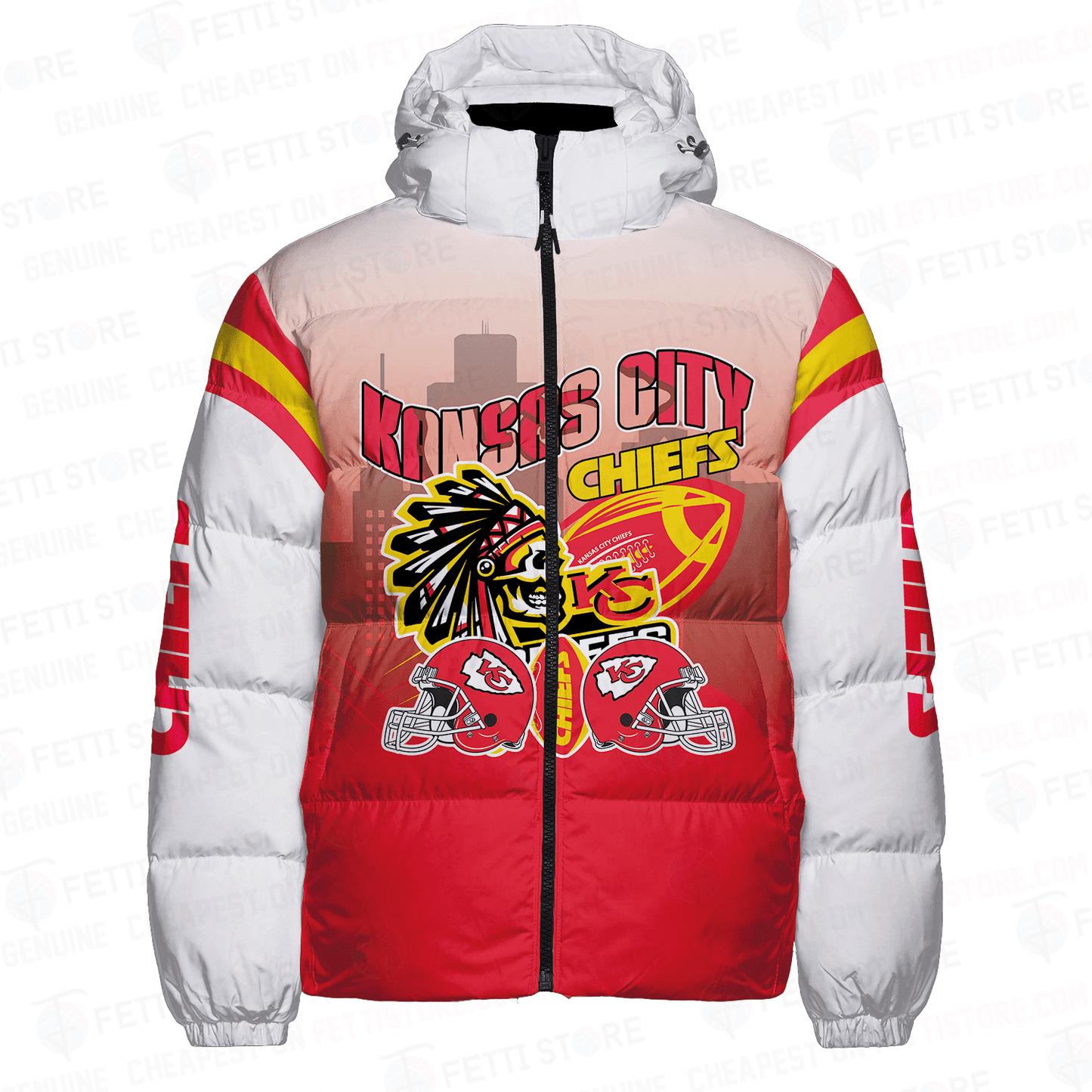 Kansas City Chiefs CozyCloud Down Jacket AZBTDWJ000026