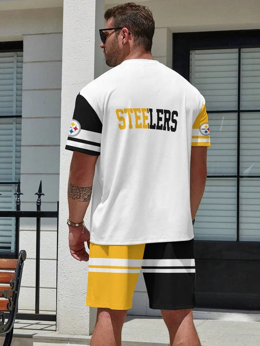 Pittsburgh Steelers T-shirt and Shorts AZBTTSAS000018