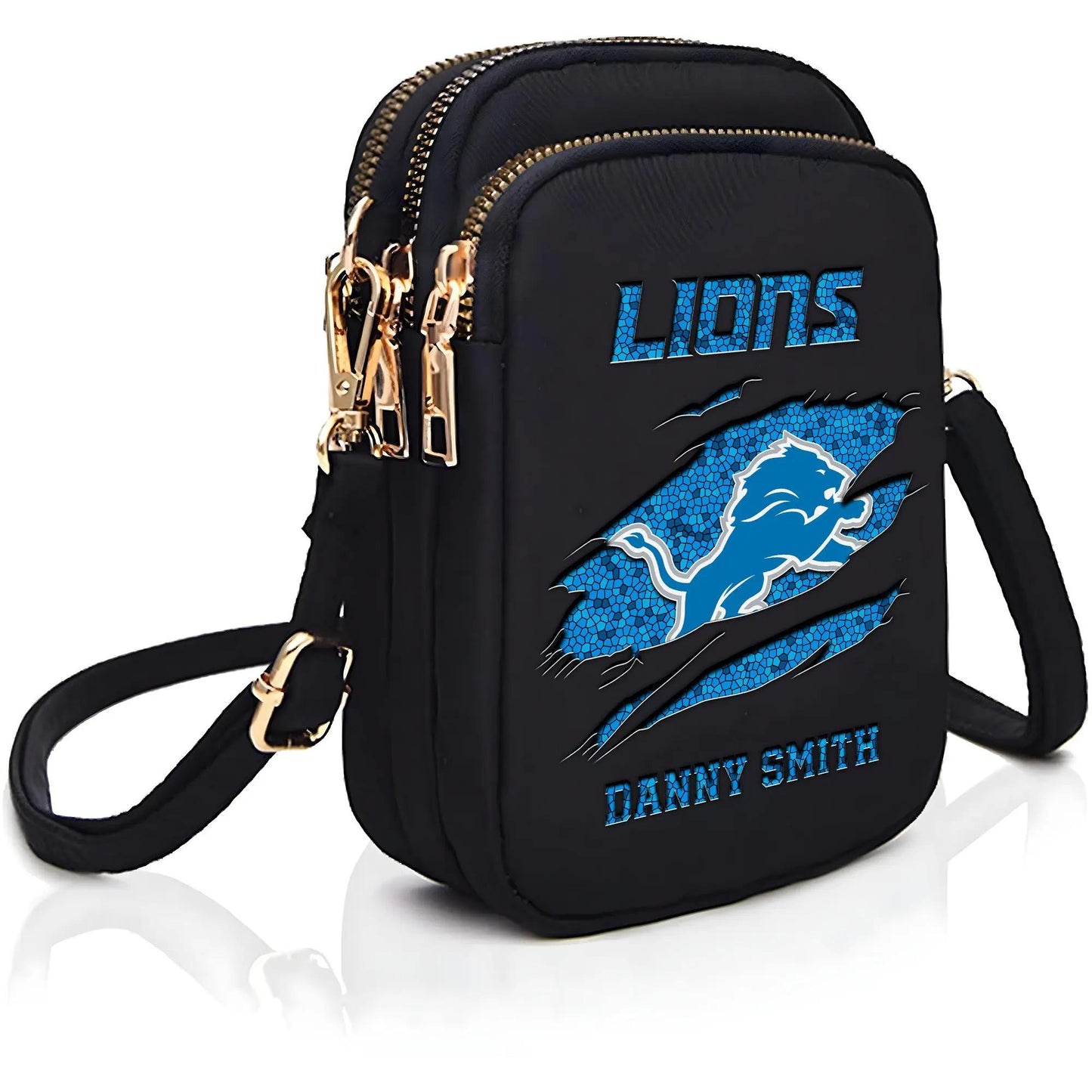 Detroit Lions Mini Crossbody Bag for Women New Trending 2025 AZBT2DMCB000037