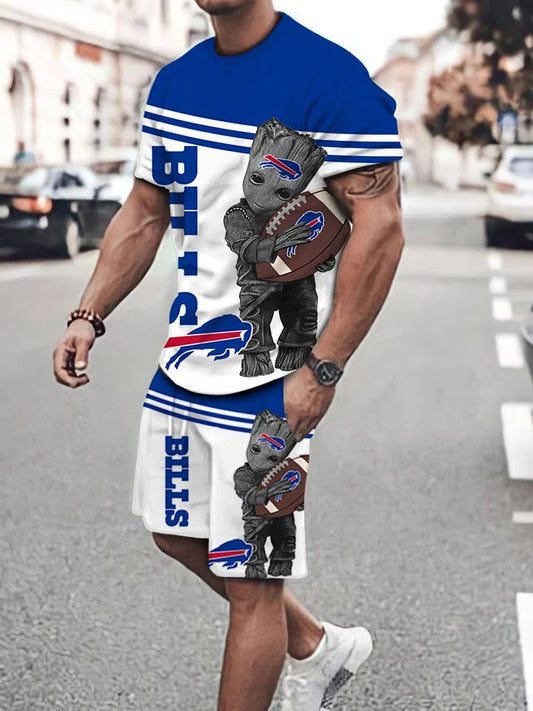 Buffalo Bills T-shirt and Shorts AZTS220