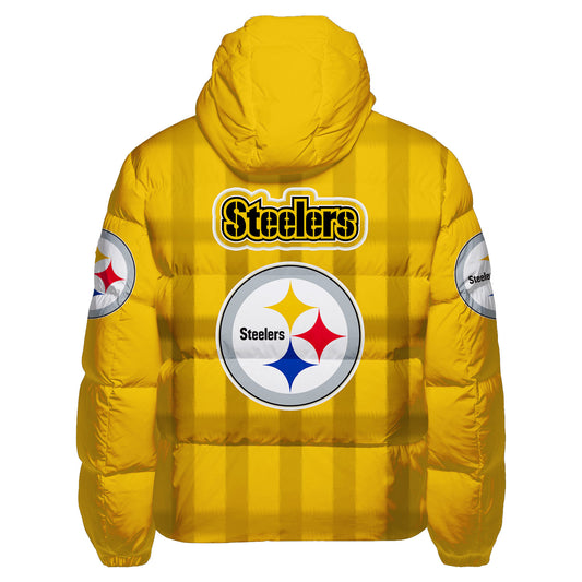 Pittsburgh Steelers CozyCloud Down Jacket AZBTDWJ000253